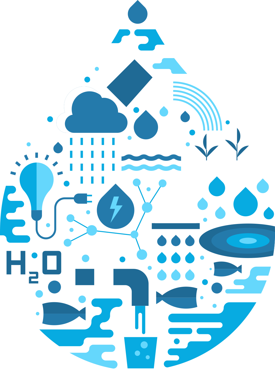 water conservation concept illustration
