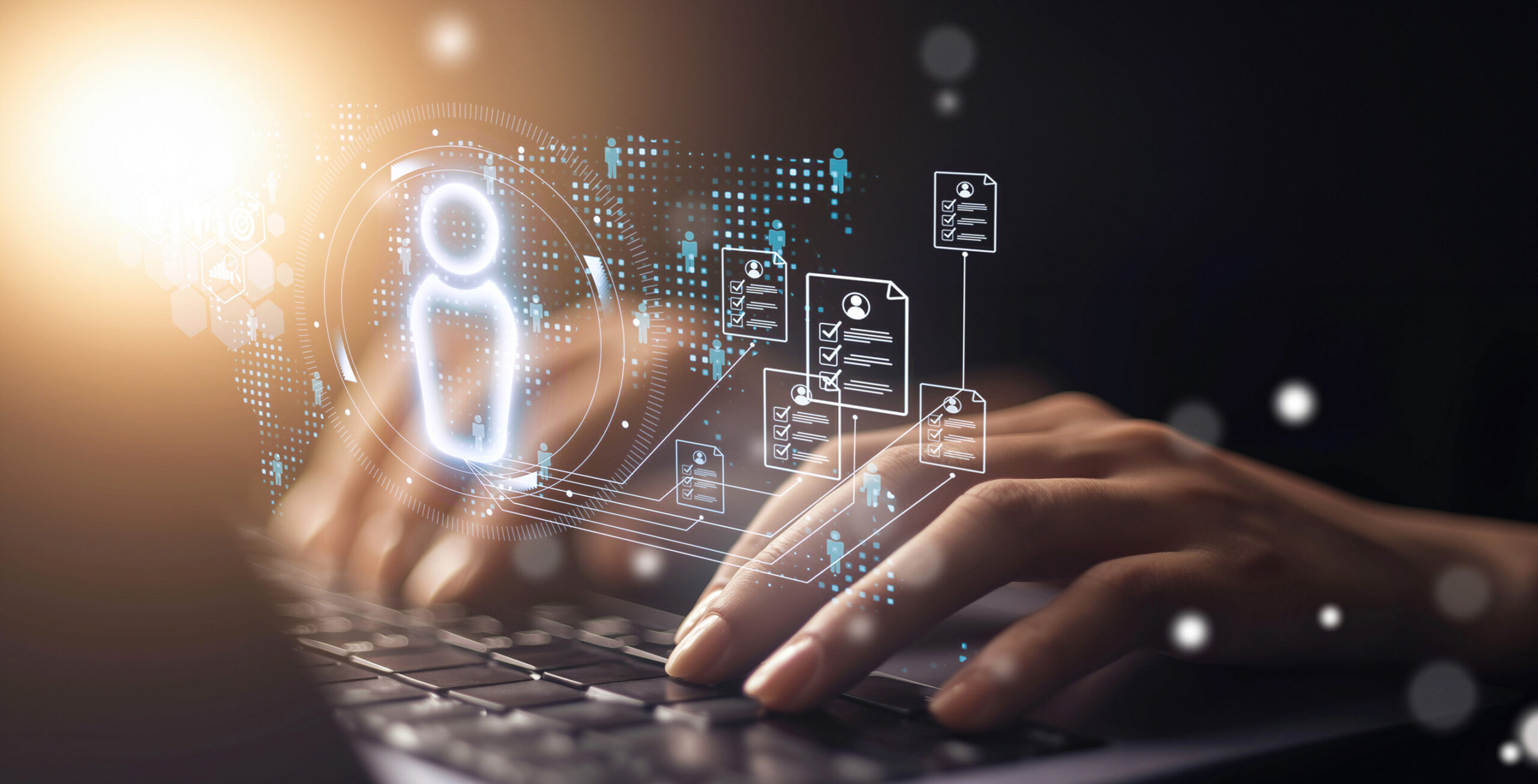 Human resources and digital online recruitment EIDE